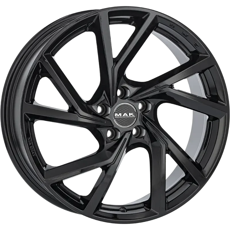 MAK Kassel Gloss Black 7,00x17 5x114,30 ET35,00