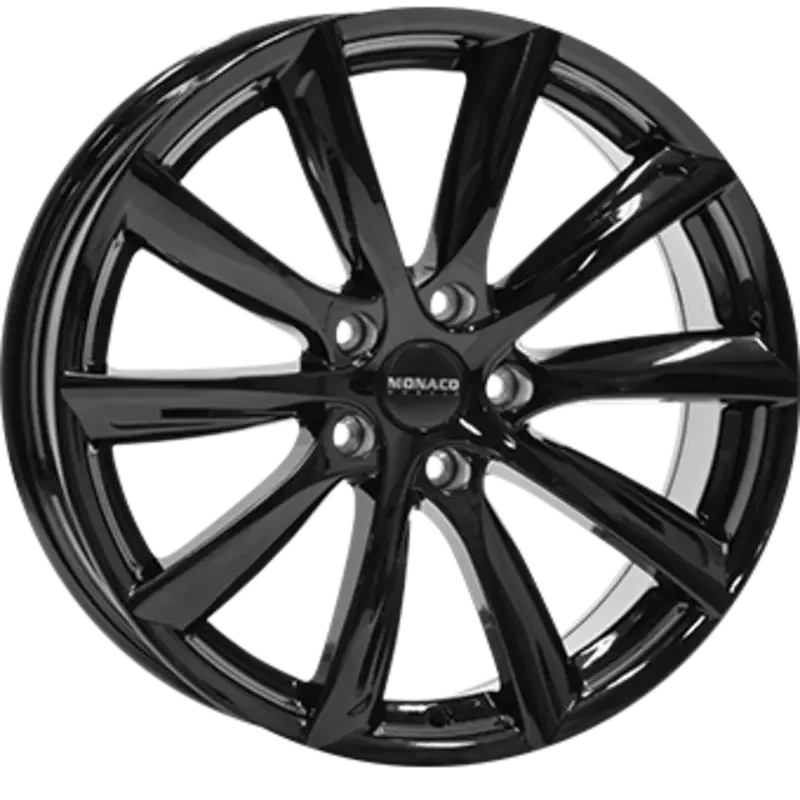 MONACO WHEELS Grand Prix 6 Gloss Black 9,50x21 5x114,30 ET40,00