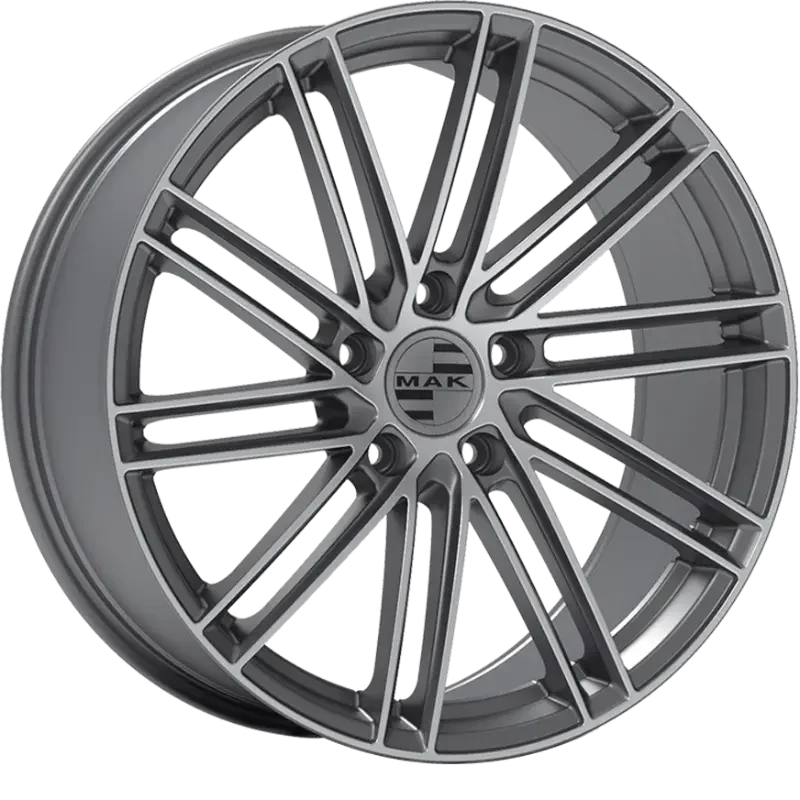 MAK Leipzig Gun Metallic Mirror 11,50x20 5x130,00 ET63,00