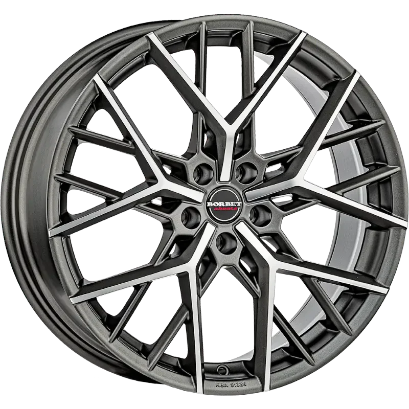 Borbet BY titan polished 8,00x18 5x120,00 ET34,00