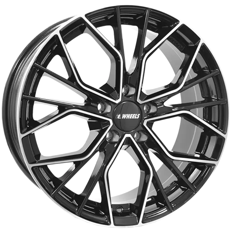 itWHEELS Tiara Black Polished 8,00x19 5x114,30 ET45,00