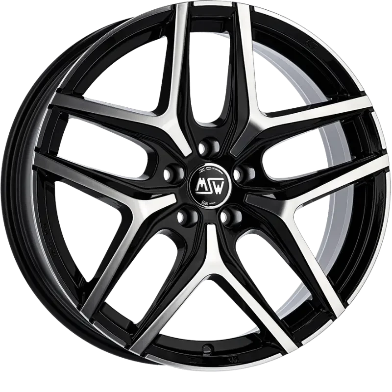 MSW 40 Black Polished 8,00x18 5x114,30 ET45,00