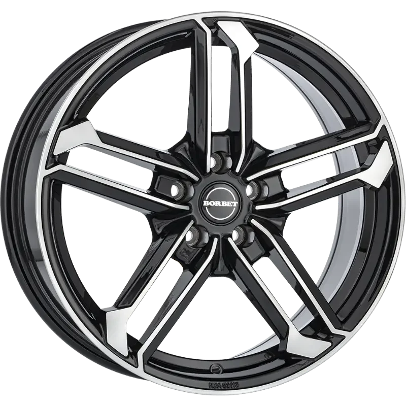 Borbet ATX black polished 8,50x19 5x112,00 ET40,00