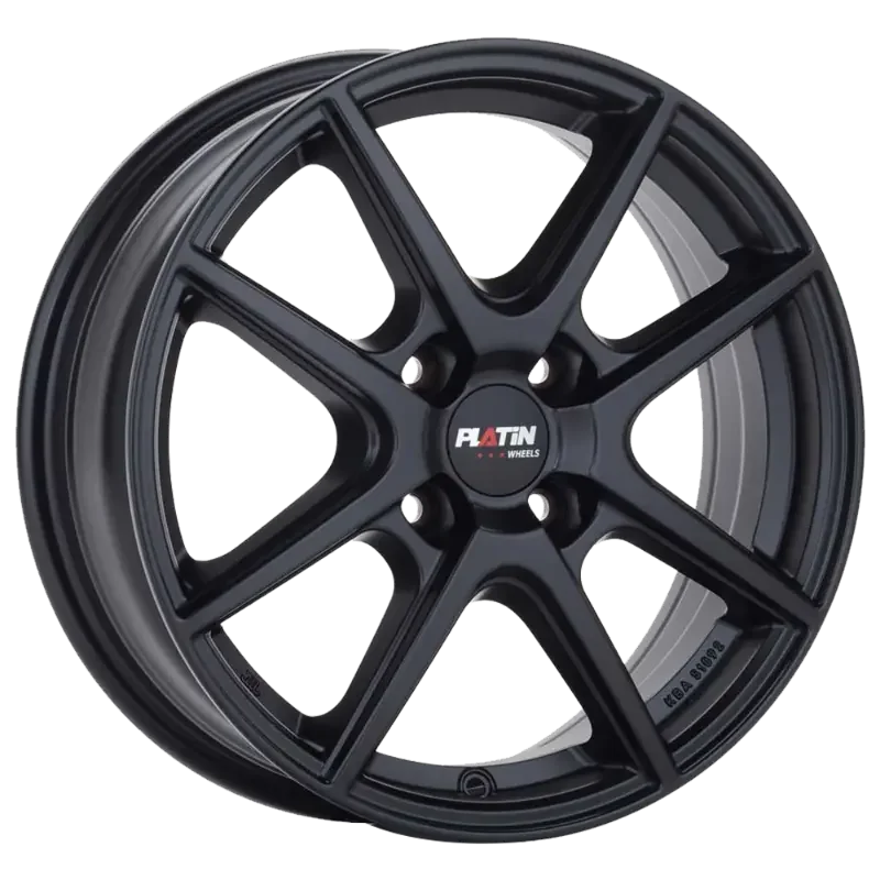 PLATIN Wheels P 73 Matt Black 6,00x16 4x100,00 ET38,00