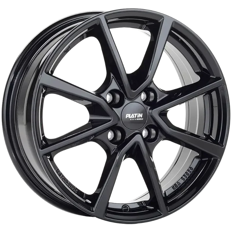 PLATIN Wheels P 95 Black Gloss 6,50x16 4x108,00 ET38,00
