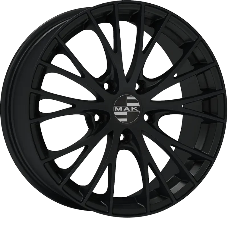 MAK Rennen Matt Black 8,50x19 5x130,00 ET52,00