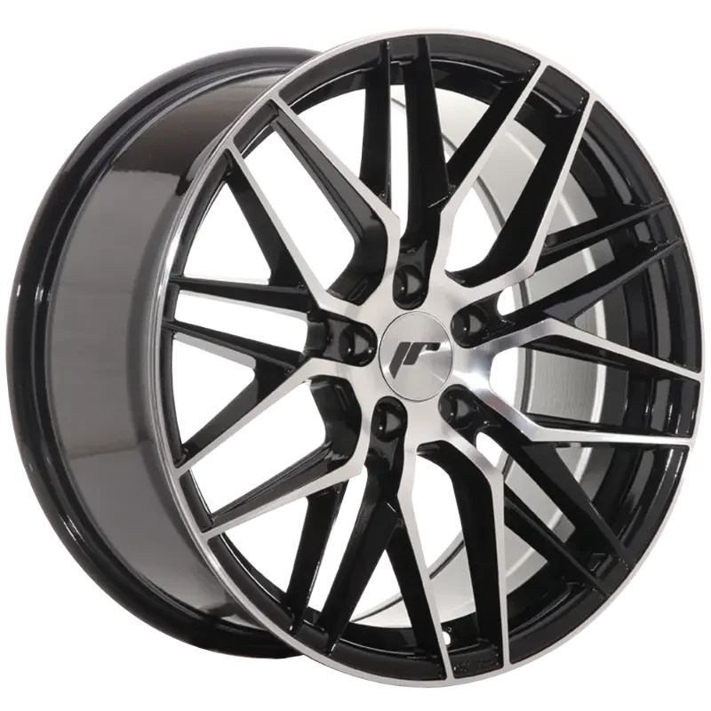 JR Wheels JR28 Black Machined 7,00x15 4x100,00 ET25,00