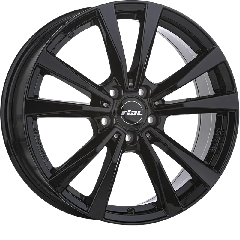 RIAL M12 Black Gloss 7,00x17 5x112,00 ET48,50