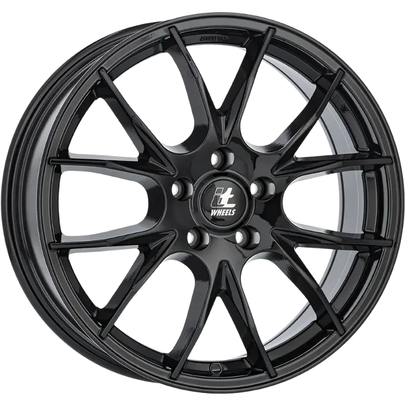 itWHEELS Kira Gloss Black 7,00x17 5x108,00 ET45,00