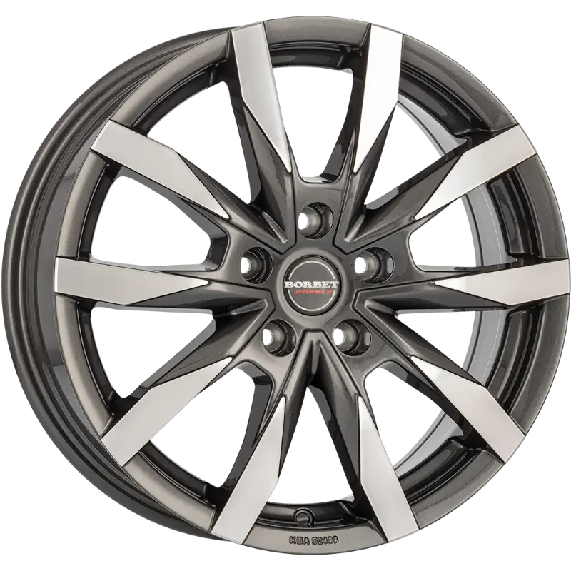 Borbet CW5 anthracite polished 6,50x16 5x120,00 ET60,00