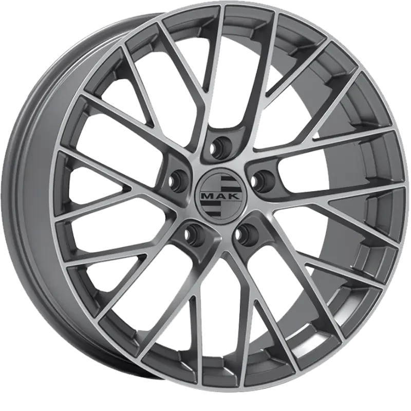 MAK Monaco Gun Metallic Mirror 8,50x20 5x130,00 ET57,00