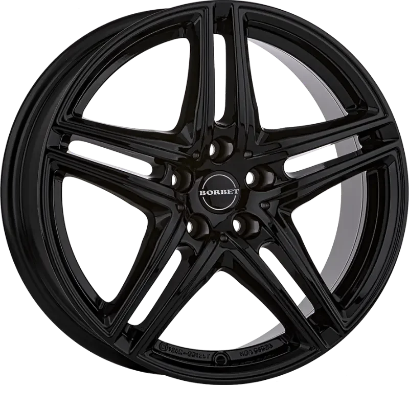 Borbet XR black 6,50x16 5x112,00 ET22,00