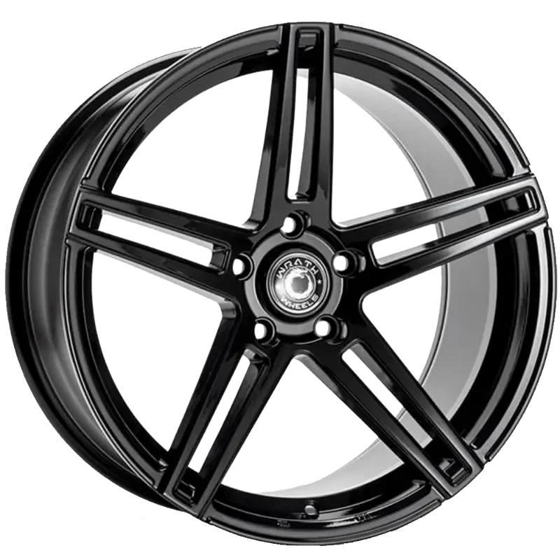 WRATH WHEELS WF-1 Black Gloss 9,00x18 5x120,00 ET40,00