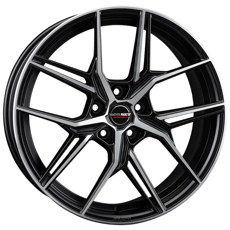 Borbet QX black polished matt 8,50x20 5x112,00 ET45,00