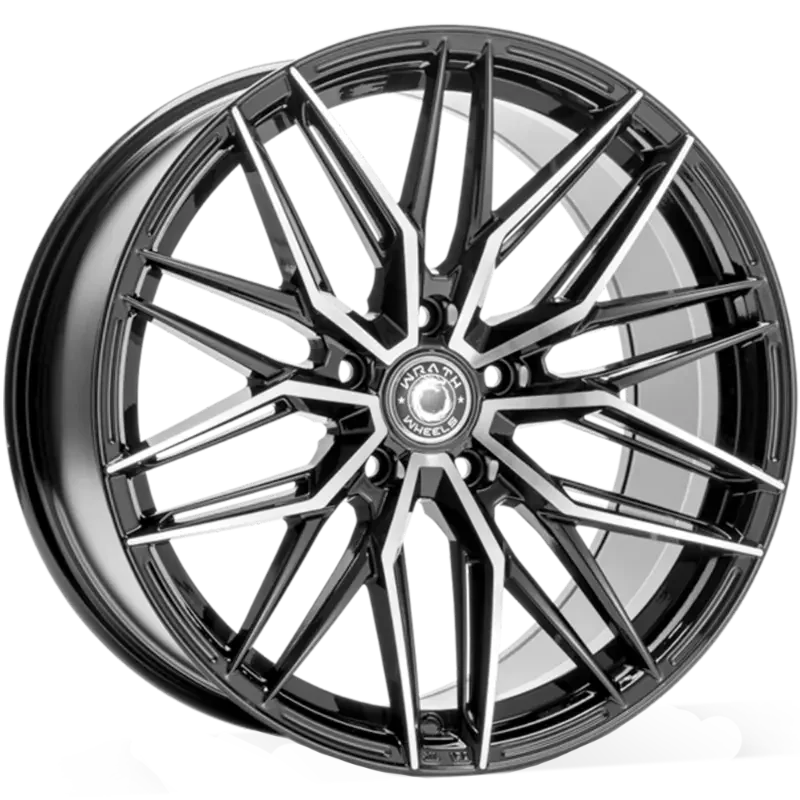 WRATH WHEELS WF-9 Black Polished 9,50x18 5x120,00 ET40,00