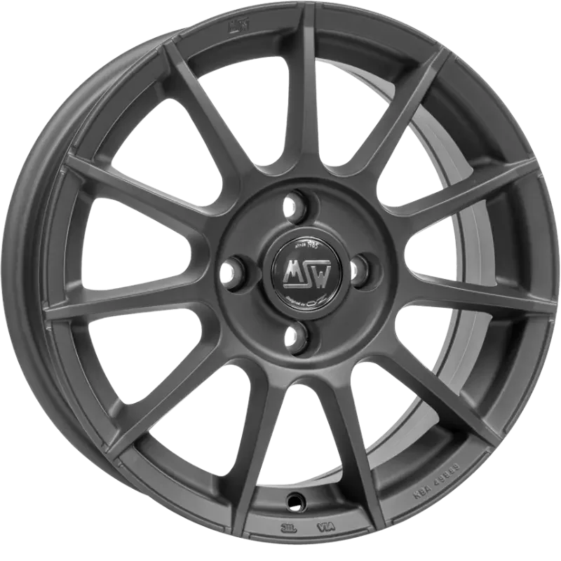 MSW 85 Gun metal 6,00x15 4x100,00 ET47,00