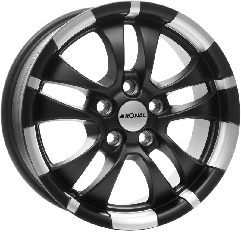 Ronal R59 Jetblack Matt Lip Diamond 7,50x17 5x114,30 ET40,00