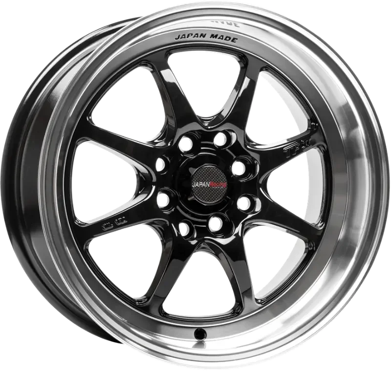 JR Wheels TF2 Black 7,50x15 4x100,00 / 4x108,00 ET30,00