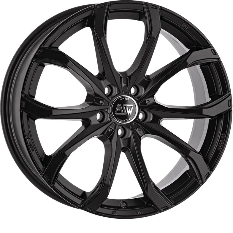 MSW 48 Matt Black 7,50x17 5x108,00 ET45,00