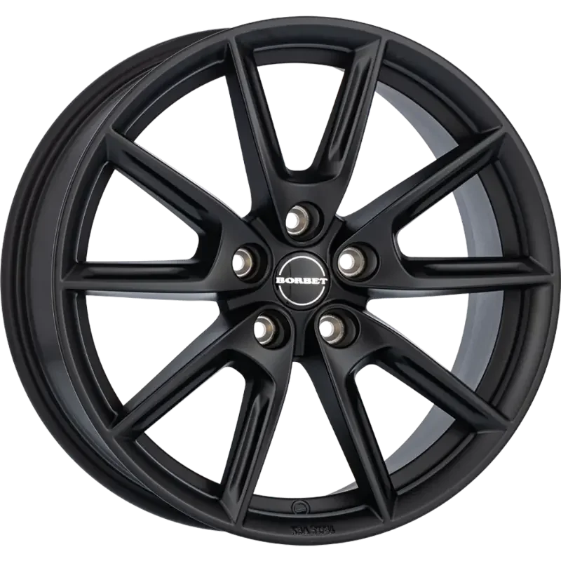 Borbet LX18 black matt 8,00x18 5x112,00 ET48,00