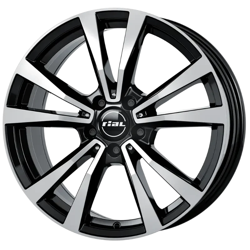 RIAL M12 Black 7,50x18 5x112,00 ET49,00