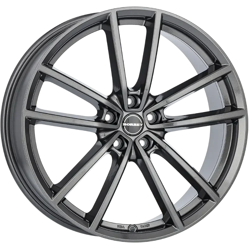 Borbet W anthracite glossy 6,50x16 5x114,30 ET50,00