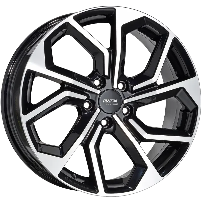 PLATIN Wheels P 97 Black Polished 8,00x19 5x108,00 ET42,00