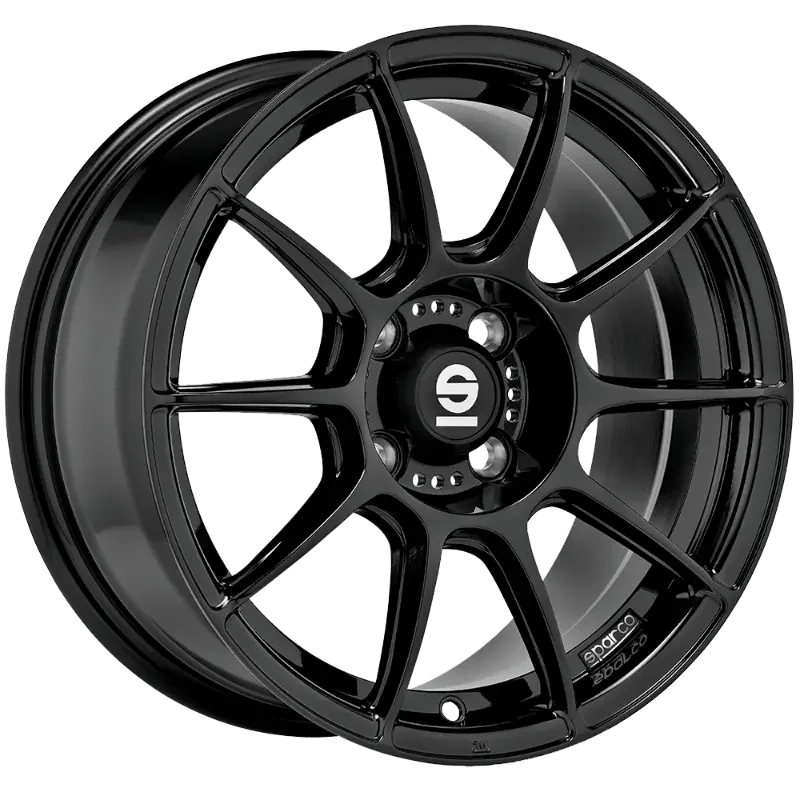 Sparco FF1 Gloss Black 8,00x15 4x100,00 ET25,00