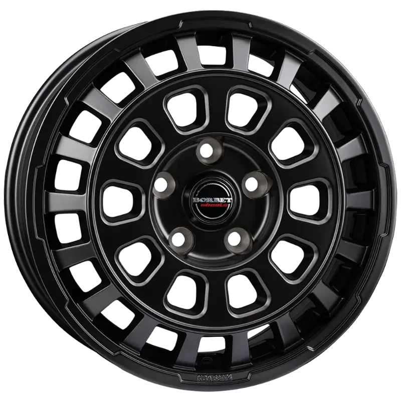Borbet CW7 black matt 7,00x17 6x120,00 ET45,00